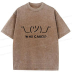 Japanese Washed Lion T-Shirt for Streetwear