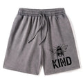 Minimalist Bee Kind Shorts for Summer