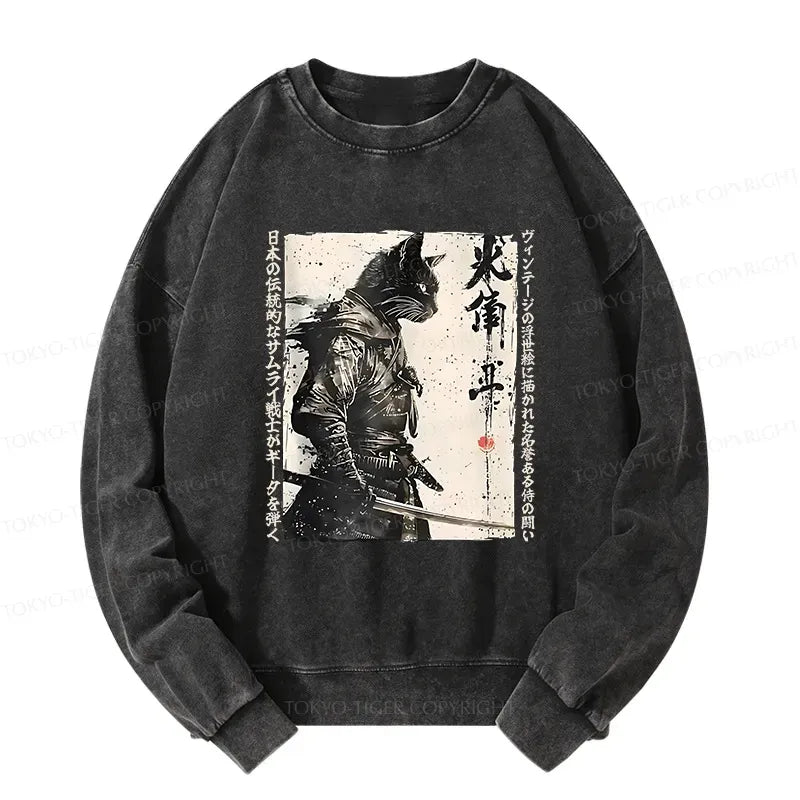 washed japanese sweatshirt for casual vacation