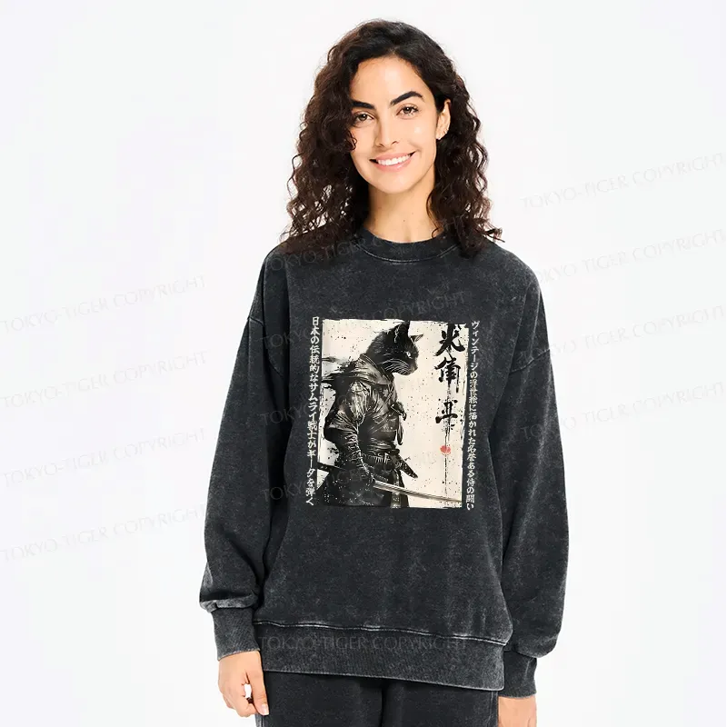 washed japanese sweatshirt for casual vacation