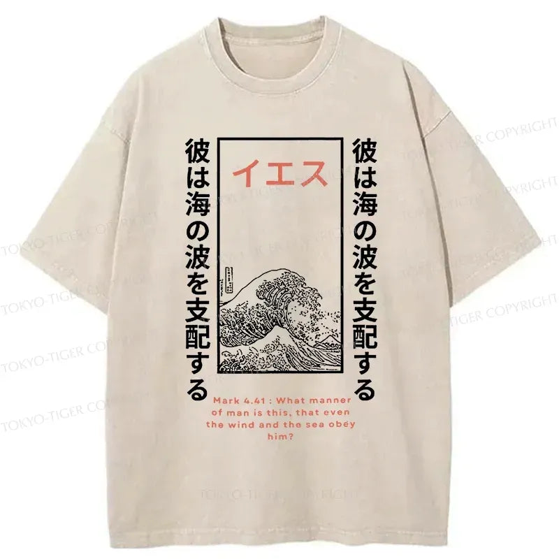 Unisex Washed Cotton T-Shirt with Free Shipping
