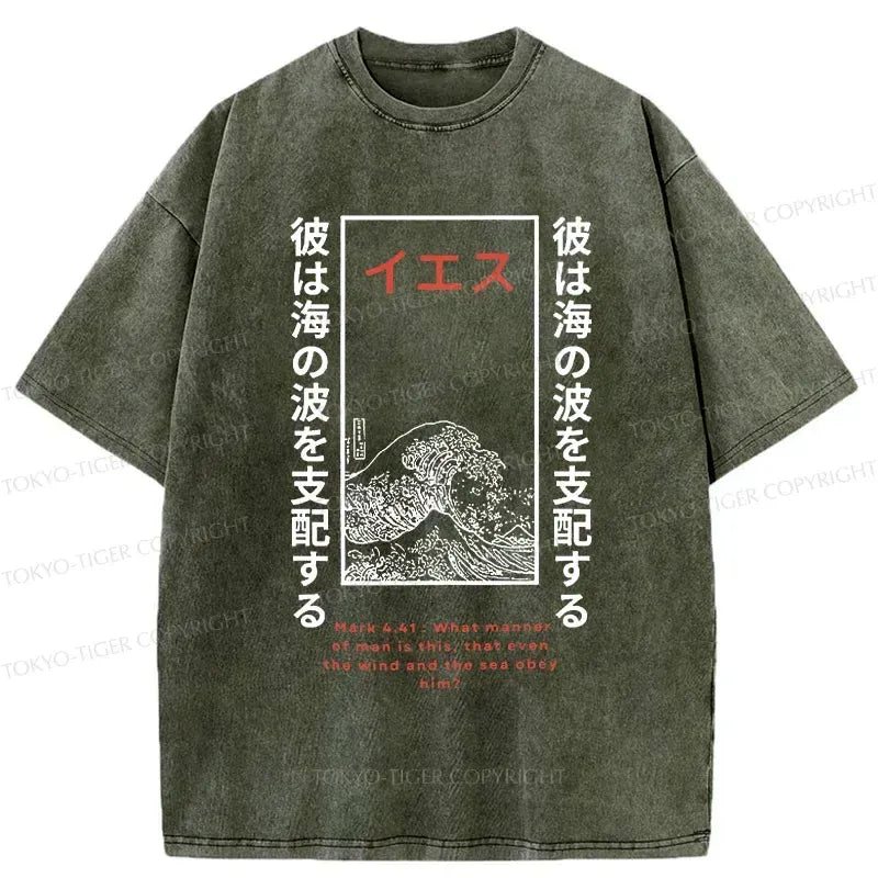Unisex Washed Cotton T-Shirt with Free Shipping