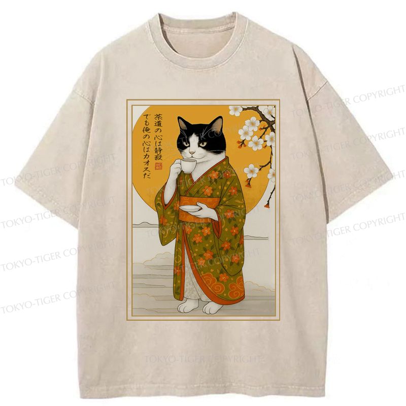 Best Seller Japanese Cat T-Shirt for Daily Wear