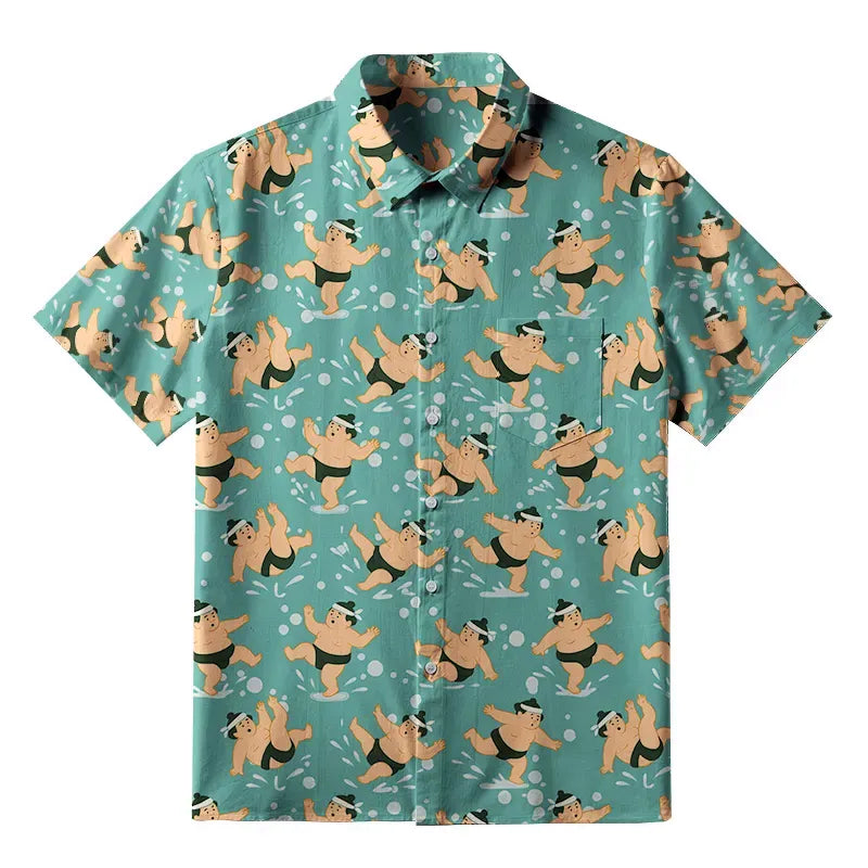 Unisex Cotton Sumo Shirt Gift for Him
