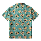Japanese Sumo Button-up Shirt for Casual