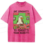 Japanese Washed T-Shirt for Daily Wear