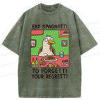 Japanese Washed T-Shirt for Daily Wear