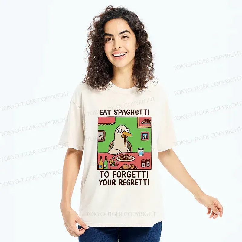 Japanese Washed T-Shirt for Daily Wear