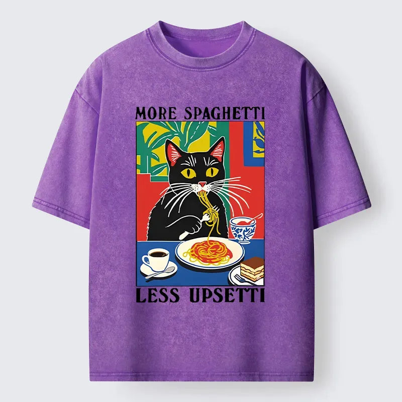 Unisex Black Cat T-Shirt Gift for Him