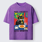 Unisex Black Cat T-Shirt Gift for Him