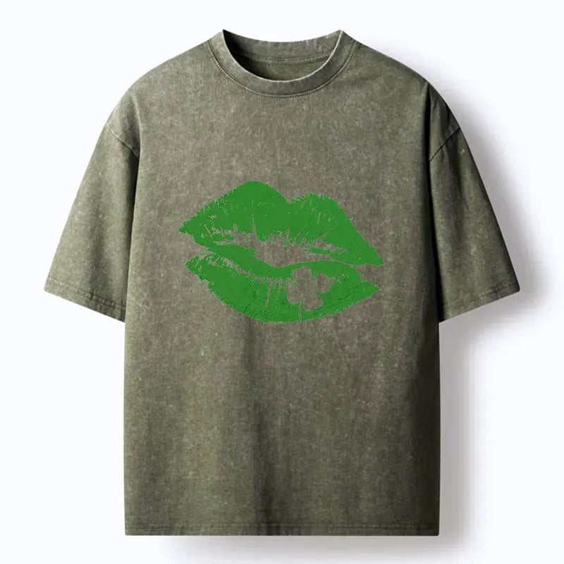 Japanese Washed T-Shirt for Daily Wear