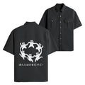 Kyoto-Lion Leisure Cats Japanese Work Shirt