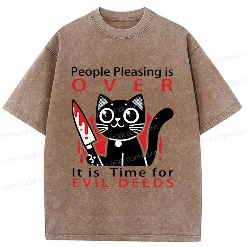 Mischievous Kitten Japan T-Shirt