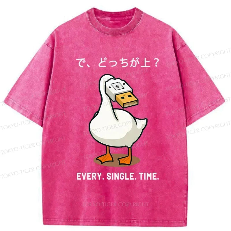 washed cotton t-shirt for daily wear
