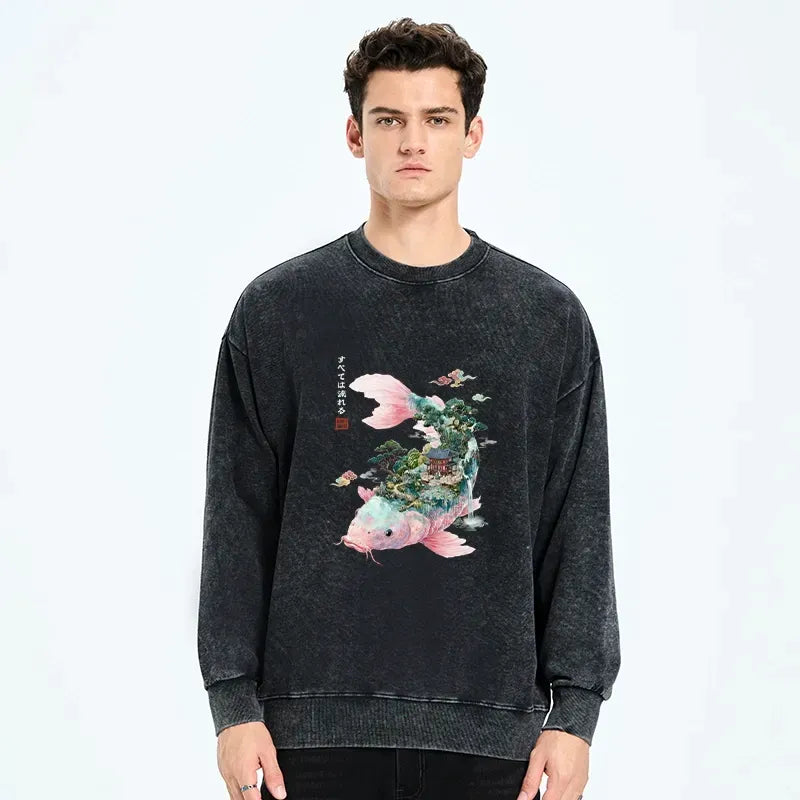 Kyoto-Lion Limited Edition Koi Sweatshirt