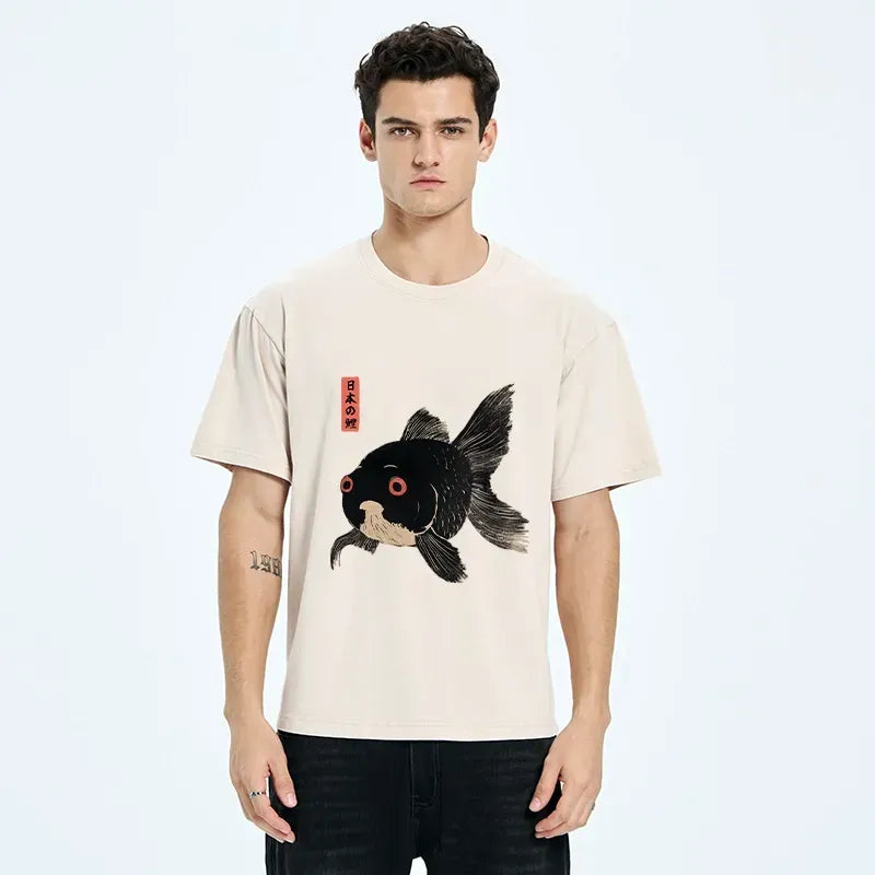 Vintage Washed T-Shirt for Daily Wear