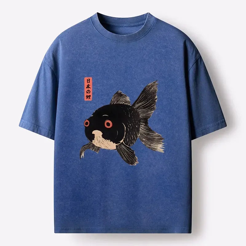 Vintage Washed T-Shirt for Daily Wear