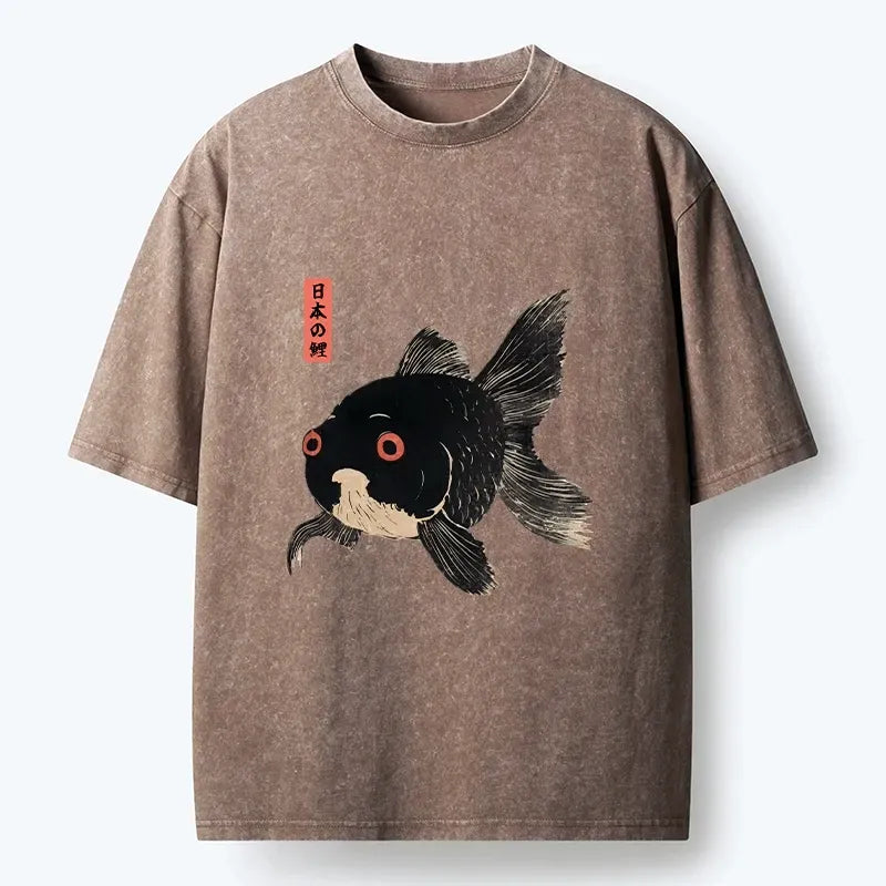 Vintage Washed T-Shirt for Daily Wear