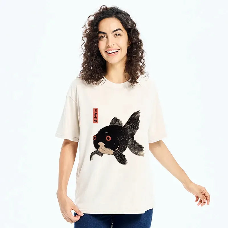 Vintage Washed T-Shirt for Daily Wear