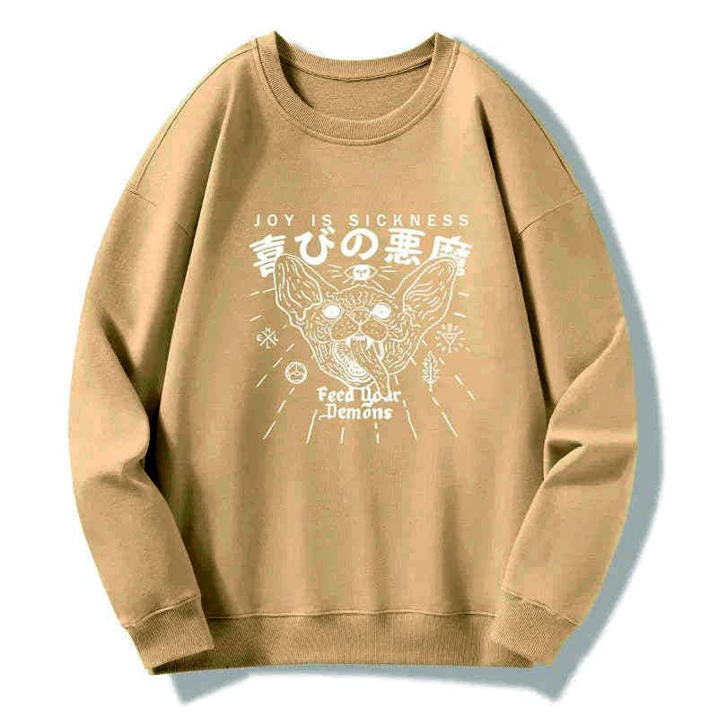 Kyoto-Lion Joy Is Sickness Sweatshirt