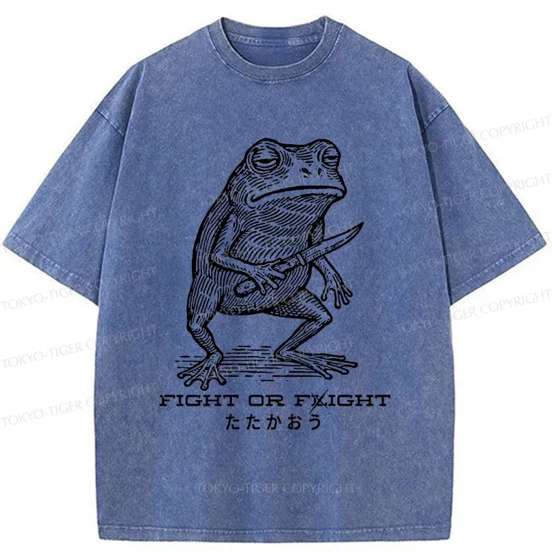 Japanese Frog T-Shirt for Daily Wear