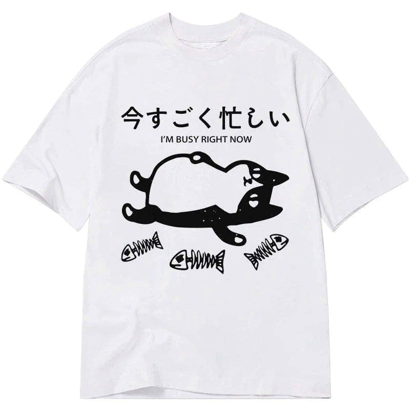japanese vintage unisex t shirt for daily wear