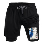 Kyoto-Lion Wings That Never Yield Training Shorts