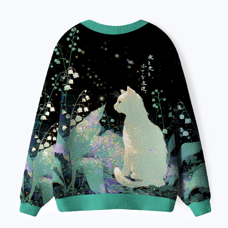 japanese lion cardigan sweater on sale