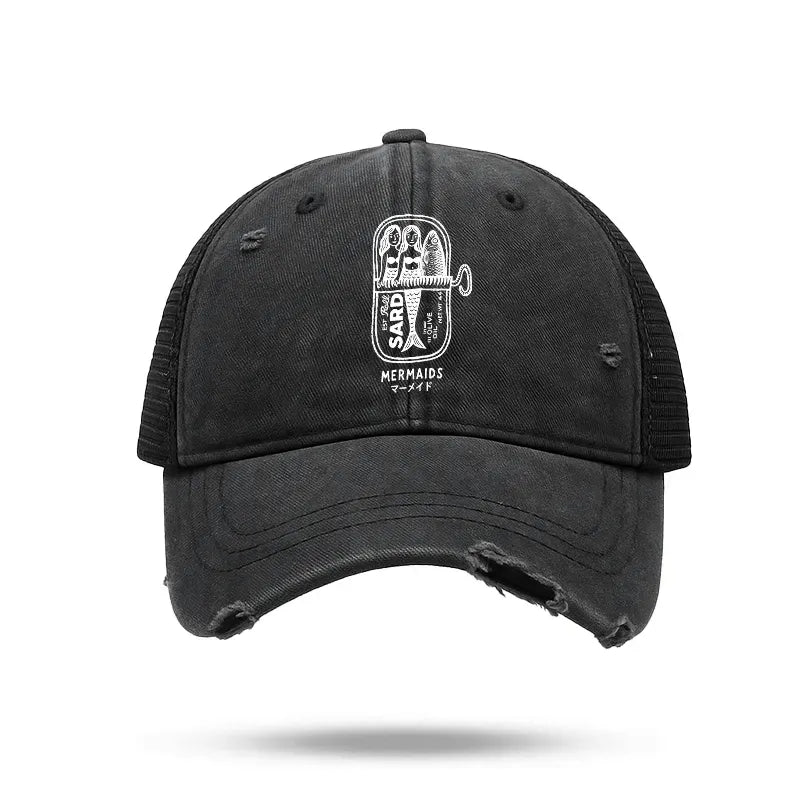 Kyoto-Lion Mermaid Can Trucker Cap