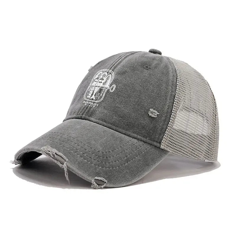 Kyoto-Lion Mermaid Can Trucker Cap