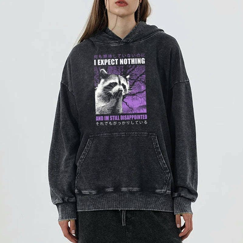 kyoto lion disappointed raccoon hoodie gift idea