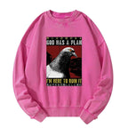 vintage kyoto lion pigeon sweatshirt