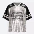 Kyoto-Lion Self-diagnosed Illness Funny Glossy Oversized Jersey
