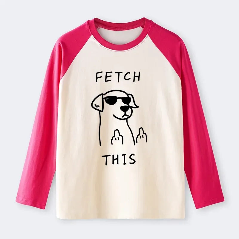 unisex cotton raglan long sleeve t shirt