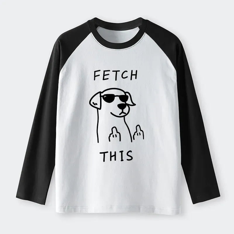 unisex cotton raglan long sleeve t shirt