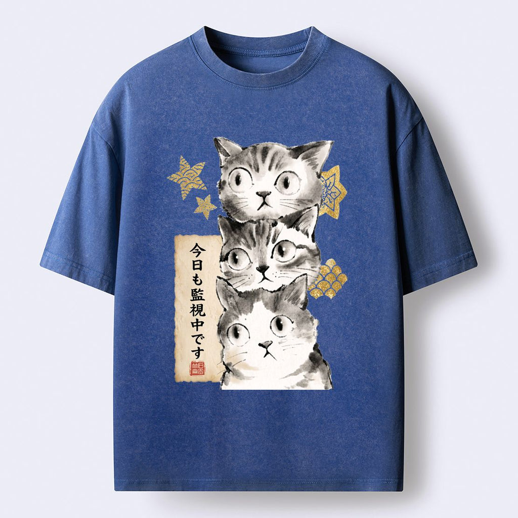Unisex cat t-shirt for gift idea