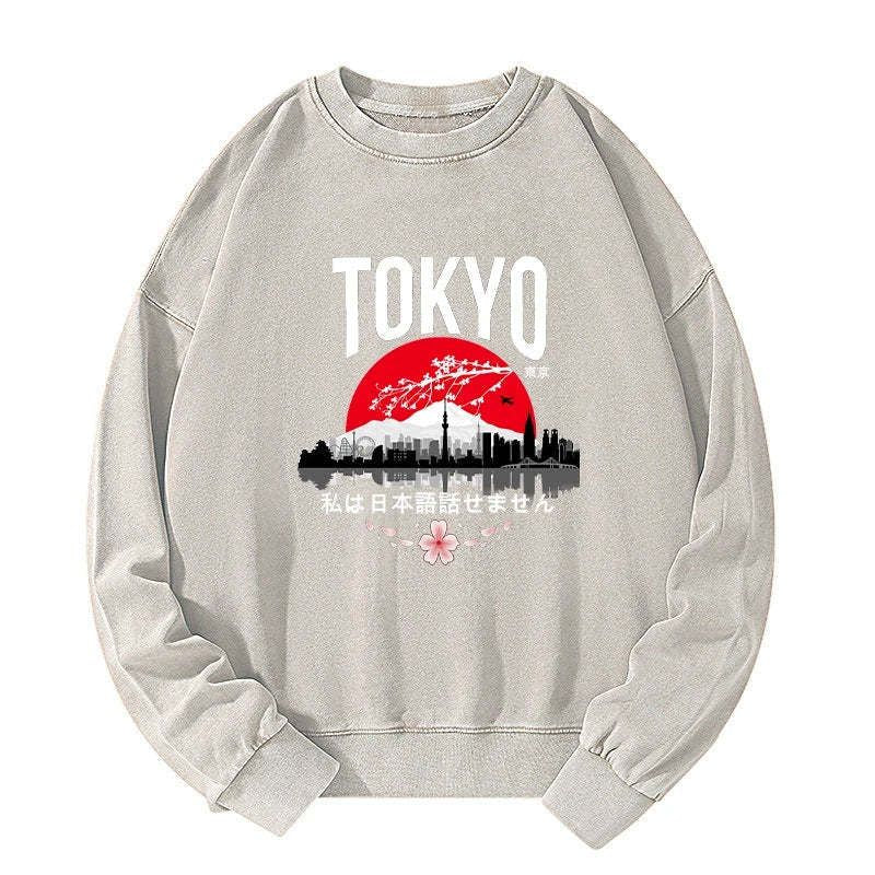 I don't speak Japanese sweatshirt for daily wear