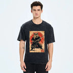 trending samurai capybara unisex t-shirt