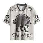 Kyoto-Lion Funny Jimothy Raccoon Mood Mesh Jersey
