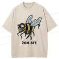 Japanese Vintage Washed T-Shirt for Daily Wear