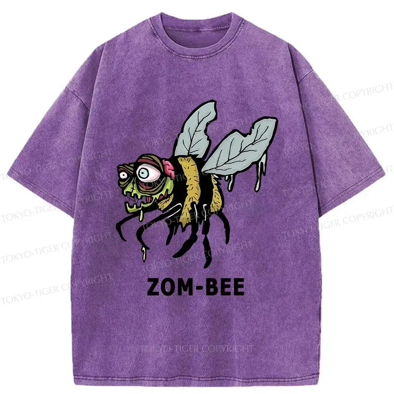 Japanese Vintage Washed T-Shirt for Daily Wear