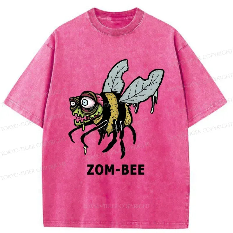 Japanese Vintage Washed T-Shirt for Daily Wear