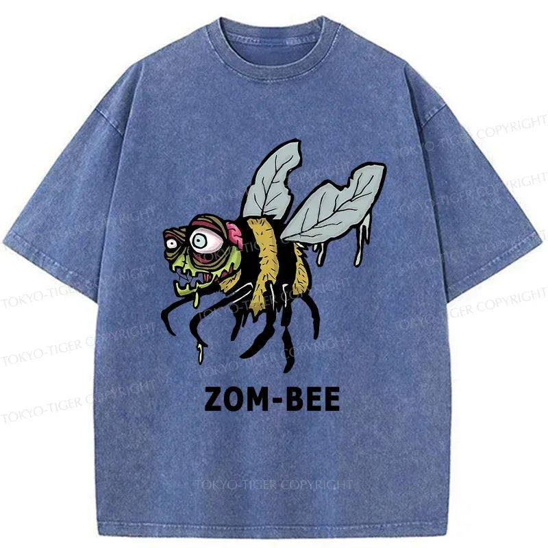Japanese Vintage Washed T-Shirt for Daily Wear