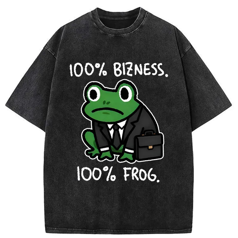 japanese vintage frog washed t-shirt