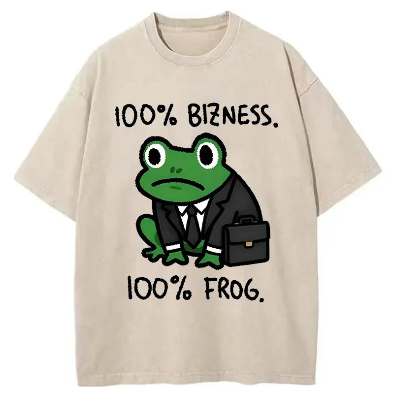 japanese vintage frog washed t-shirt