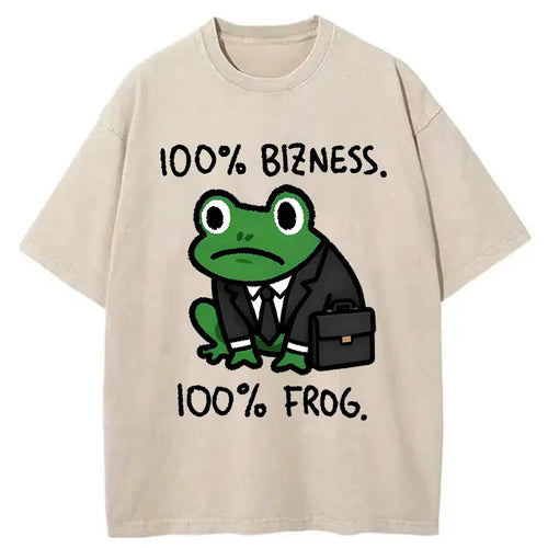 japanese vintage frog washed t-shirt