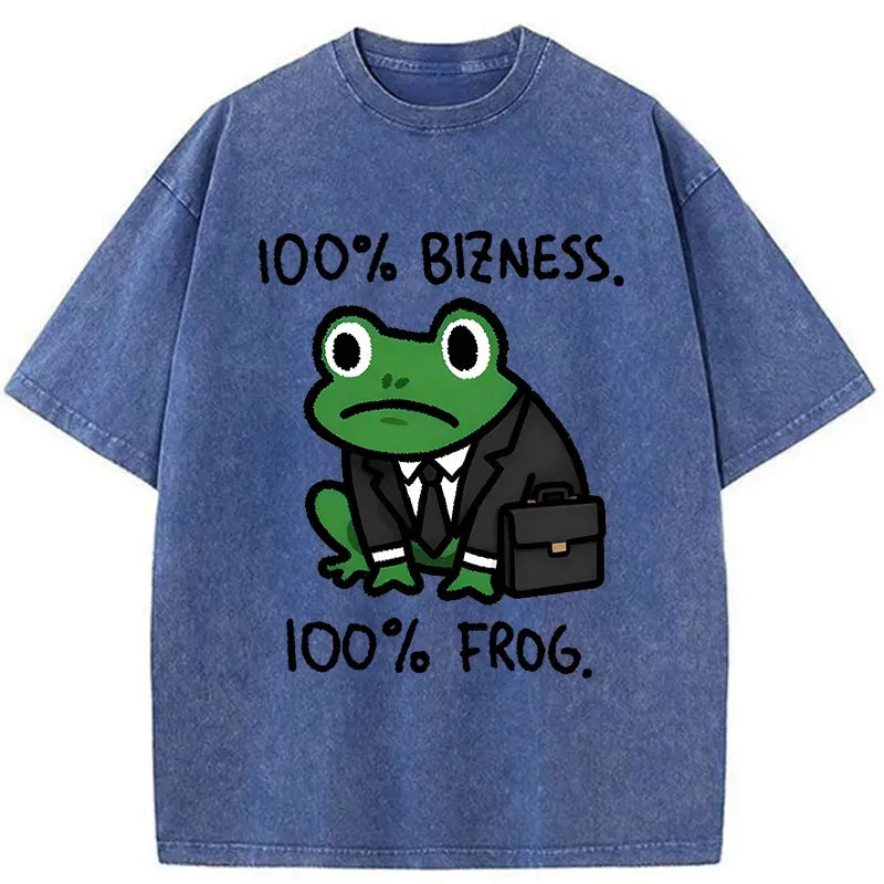 japanese vintage frog washed t-shirt