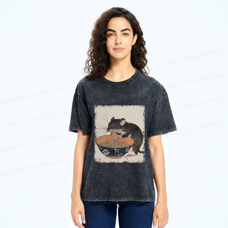 Washed Unisex Cotton Tee for Daily Wear