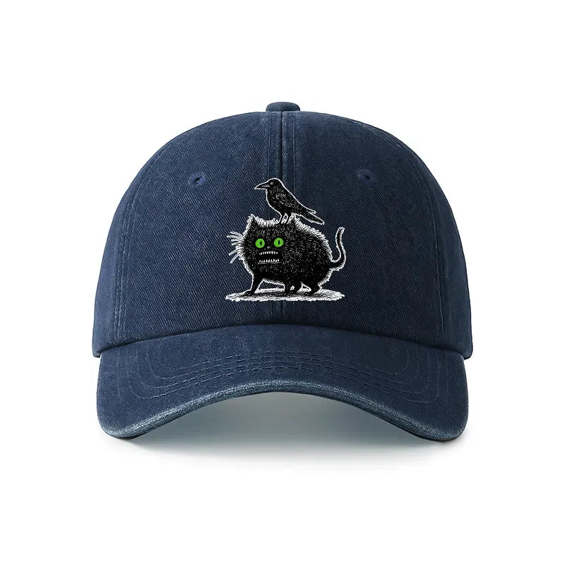 Trendy Japanese Denim Cap for Daily Wear