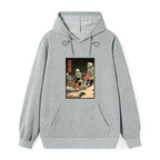 Kyoto-Lion Japanese Rising Skeletons Classic Hoodie